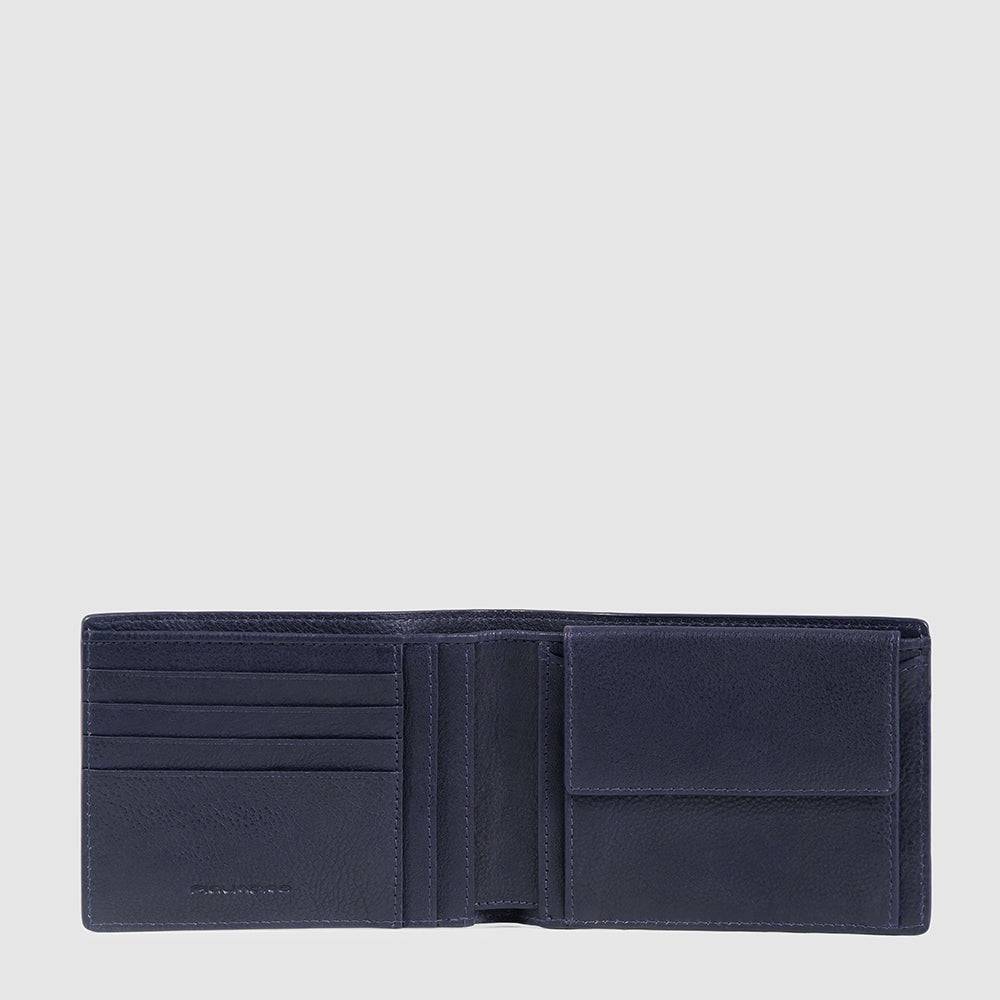 Piquadro Men’s wallet with coin pocket Shopping Online