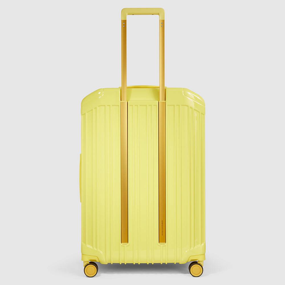 Piquadro Medium size, expandable hardside spinner Vendita Calda