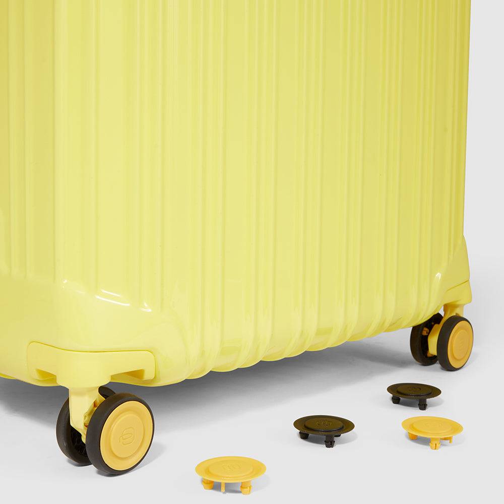 Piquadro Medium size, expandable hardside spinner Vendita Calda