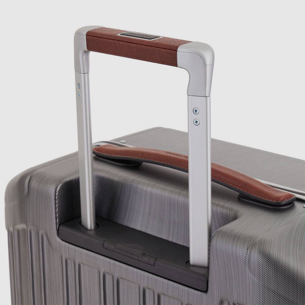 Piquadro Ultra slim, hardside spinner with TSA lock Saldi Di Fabbrica
