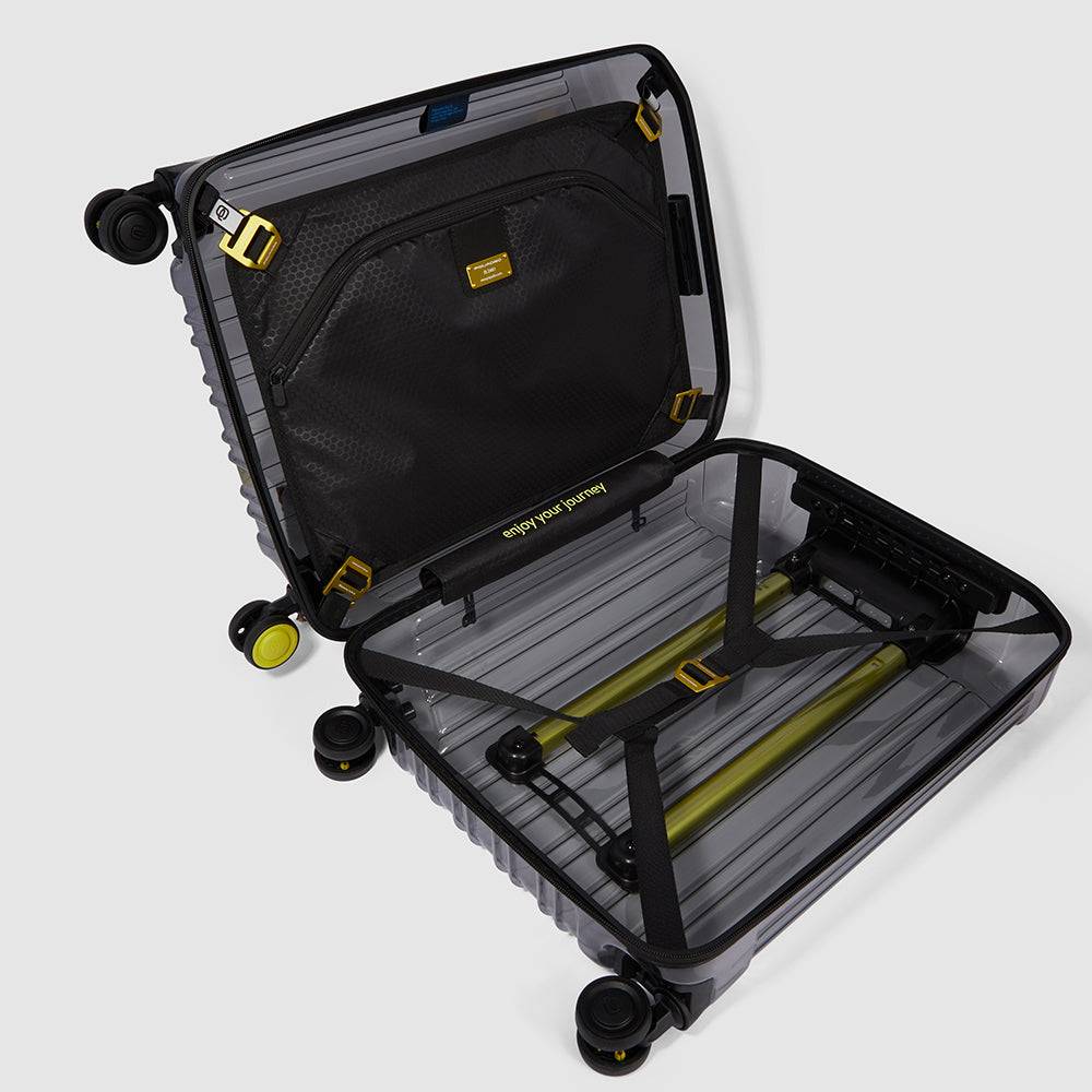 Piquadro Trasparent cabin size hardside spinner I Più Venduti