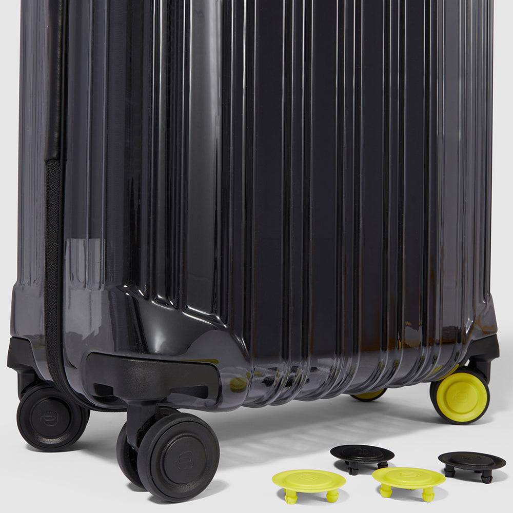 Piquadro Trasparent cabin size hardside spinner I Più Venduti