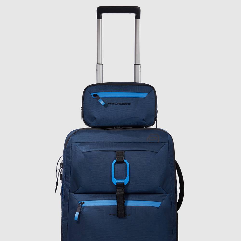 Piquadro Toiletry bag in recycled fabric In Saldo