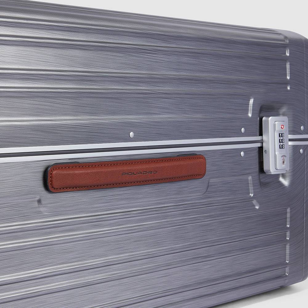 Piquadro Hardside spinner in trunk shape Moda