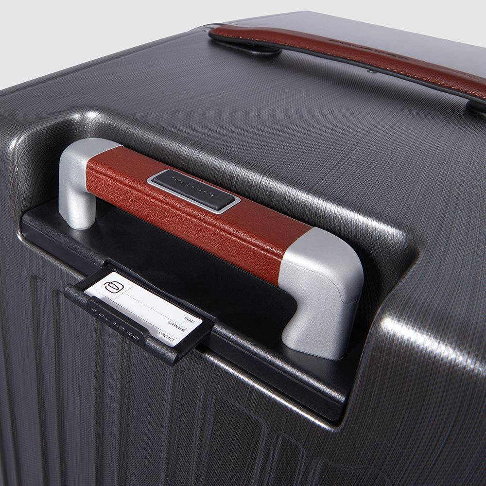 Piquadro Hardside spinner in trunk shape Moda