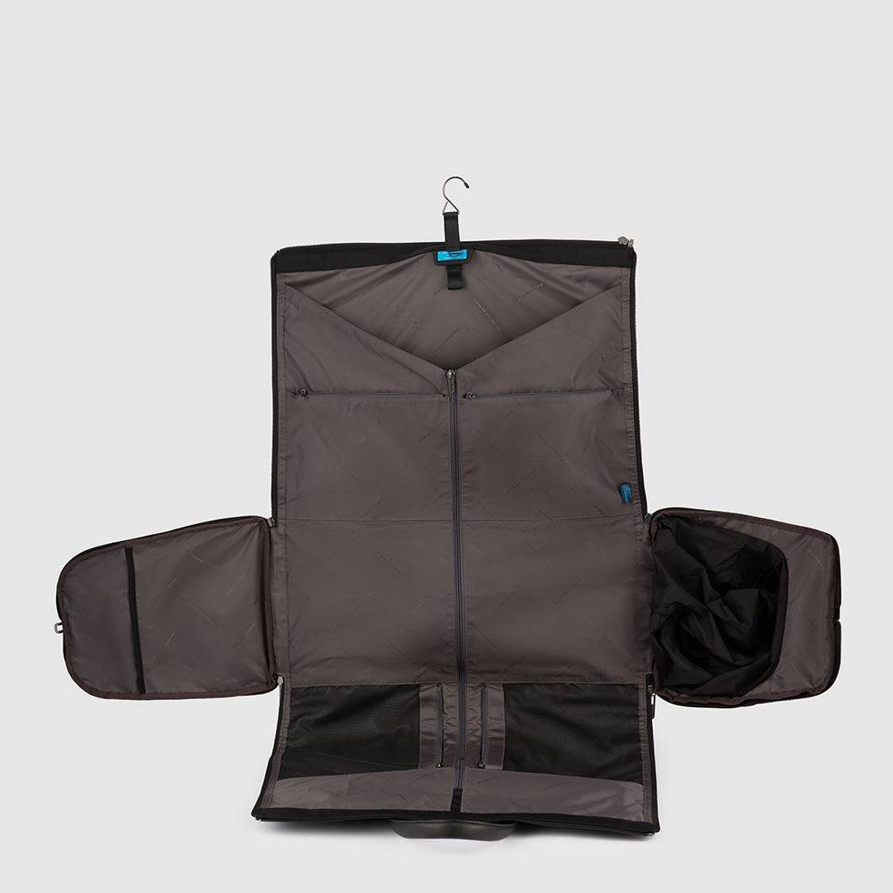 Piquadro Hanging garment duffel bag in recycled fabric Italy