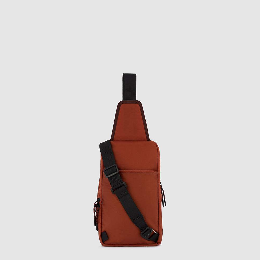Piquadro Mono sling bag in recycled fabric Acquista Ora