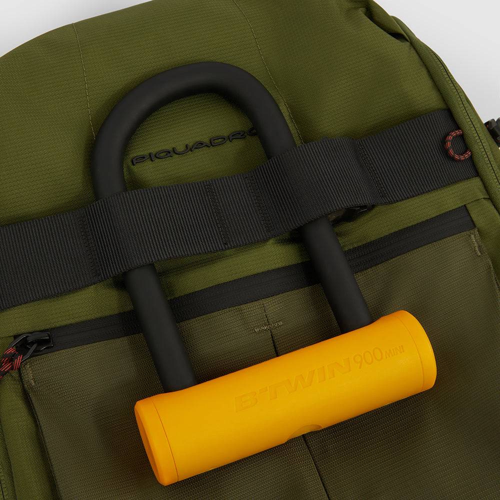 Piquadro Convertible backpack duffel bag in recycled fabric Promozione Limitata