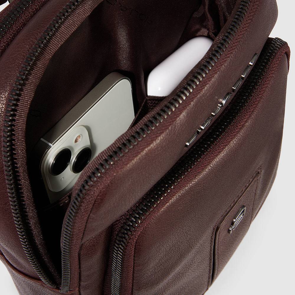 Piquadro iPad®mini pocket crossbody bag Novità