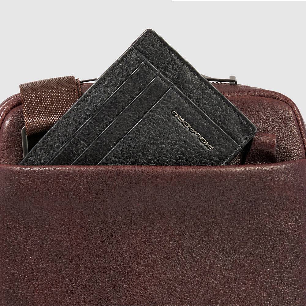 Piquadro Pocket crossbody bag with iPad®mini compartment Sconto