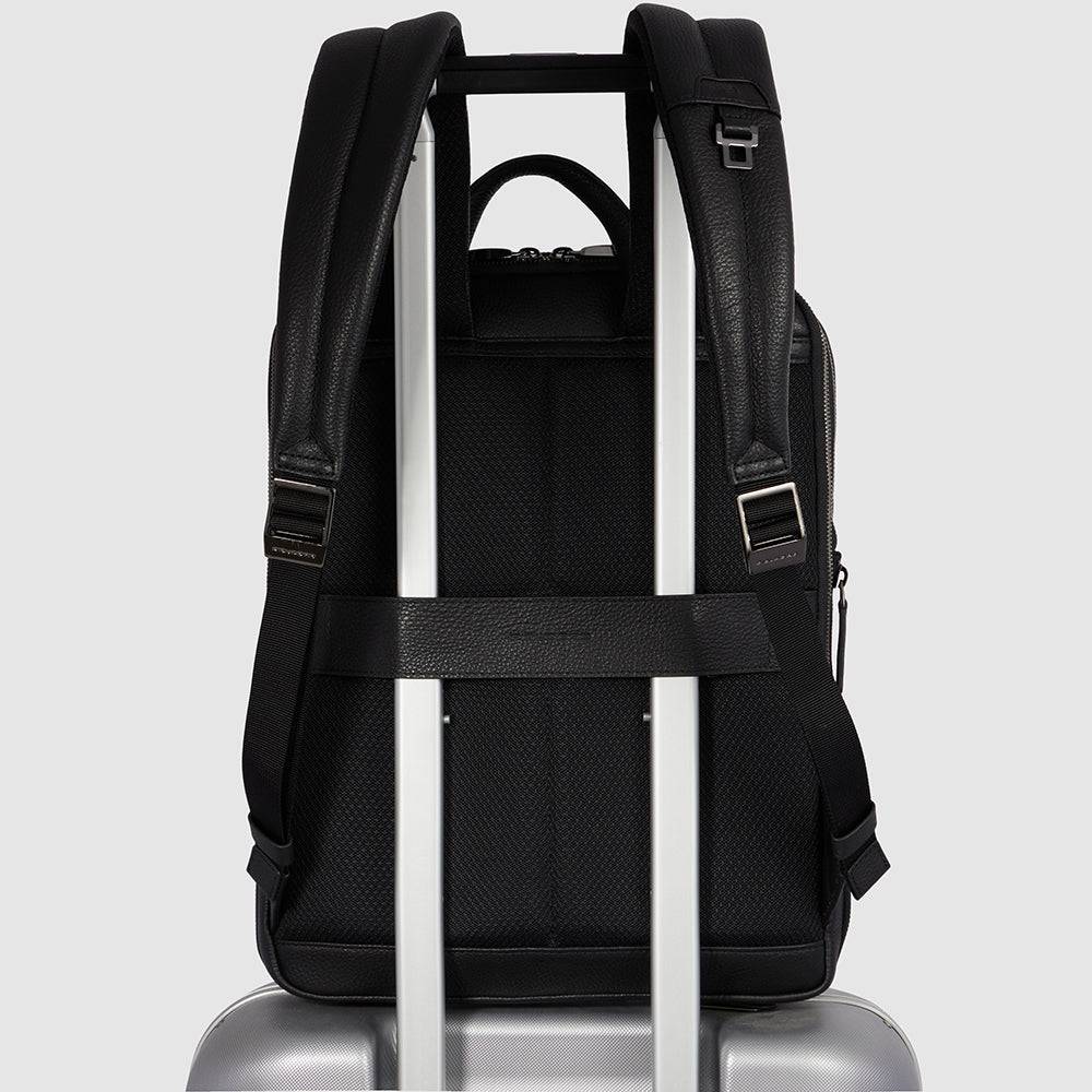 Piquadro Expandable, slim 14" computer backpack Vendita Economica