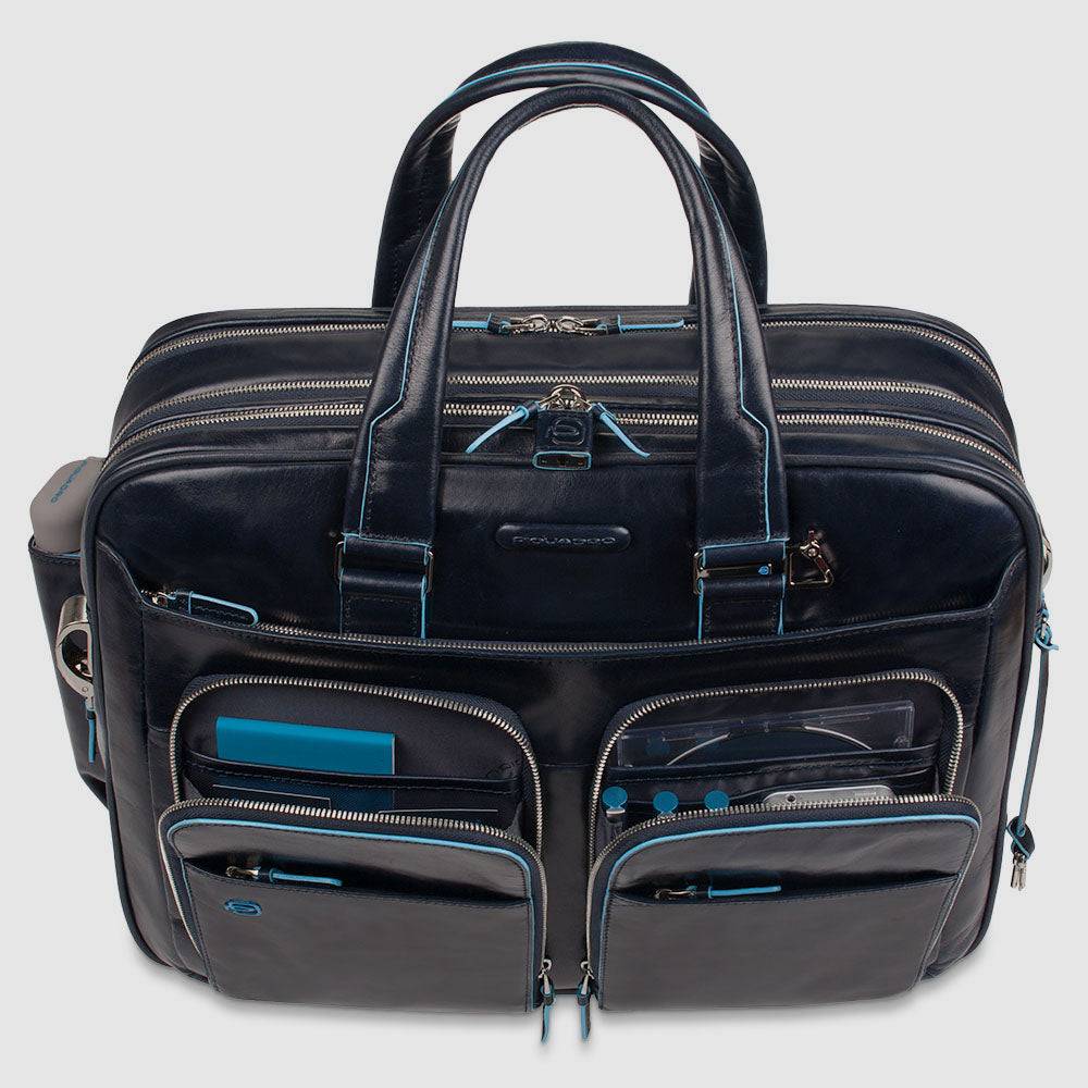 Piquadro Expandable Computer bag 15" Vendite Flash