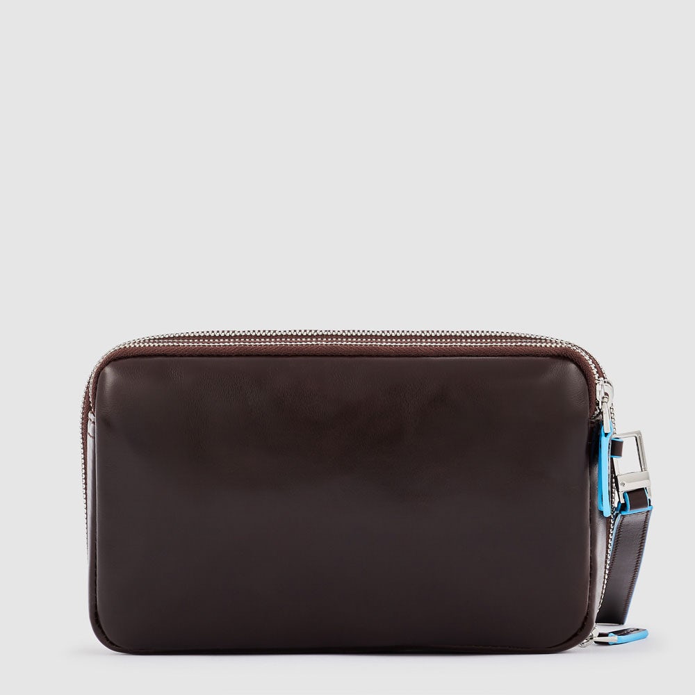 Piquadro Wrist clutch bag with two dividers Promozione Limitata