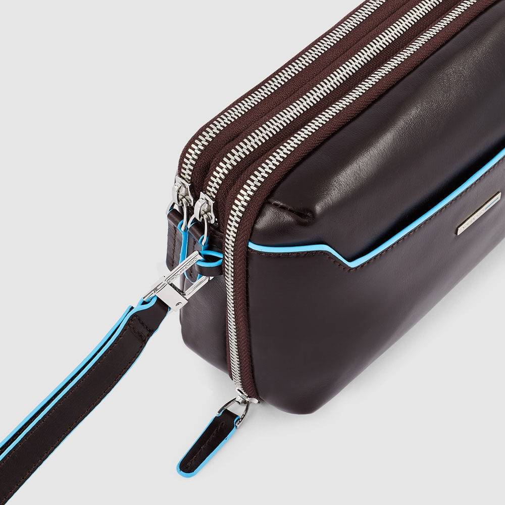 Piquadro Wrist clutch bag with two dividers Promozione Limitata