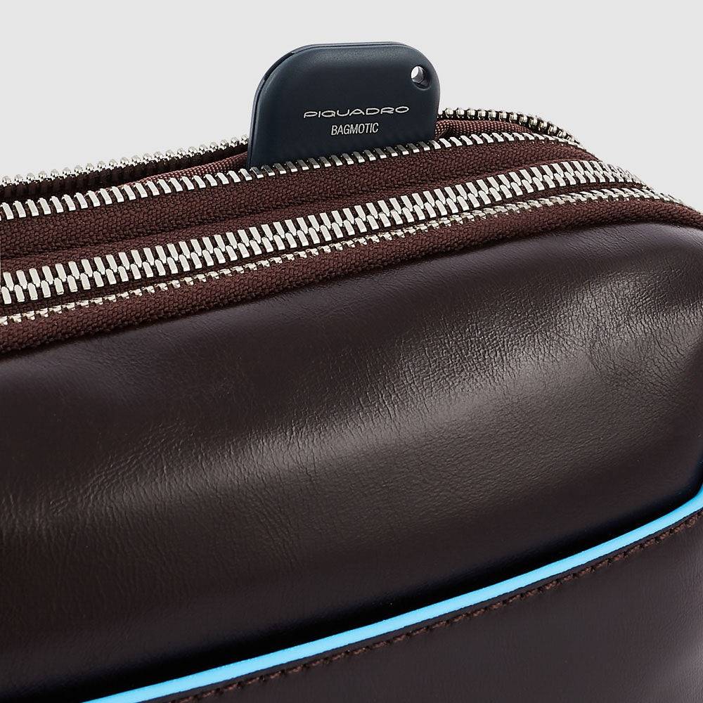 Piquadro Wrist clutch bag with two dividers Promozione Limitata