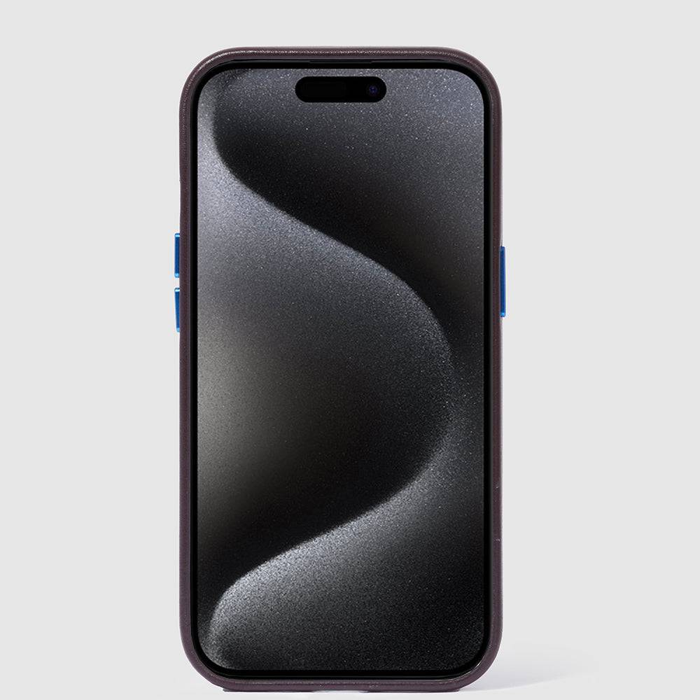 Piquadro Leather case for iPhone® 15 Pro Max 6,7” Offerta
