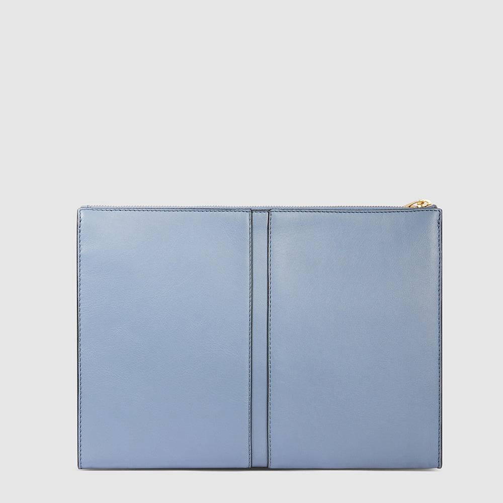 Piquadro Zip-around clutch for laptop or iPad®Pro 12,9" Spedizione Gratuita