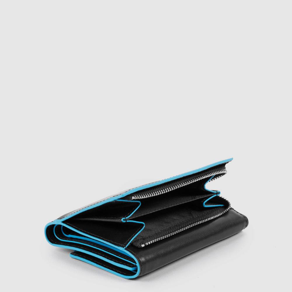 Piquadro Small size, women's wallet with rear money pocket Negozi Online