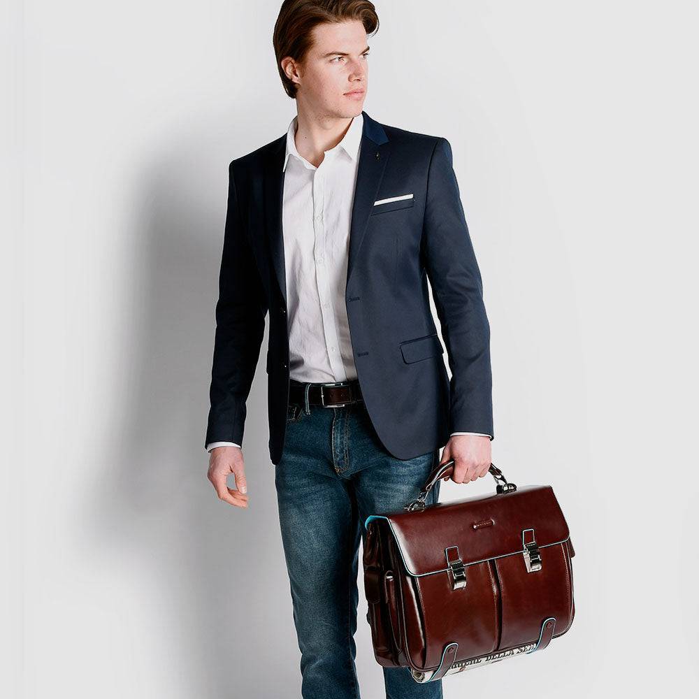 Piquadro Computer 15,6" and iPad®Pro 12,9” and briefcase Affare Del Giorno
