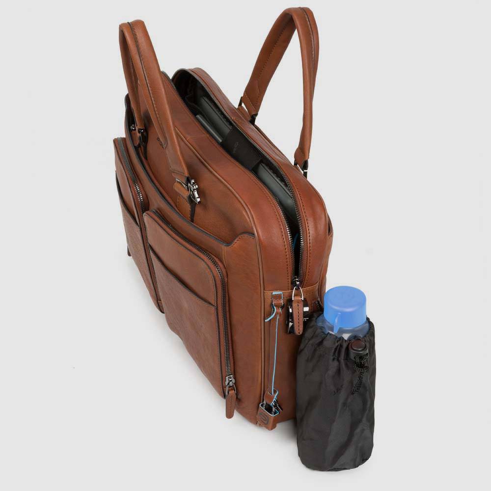 Piquadro Slim computer bag 15" with iPad® compartment Outlet