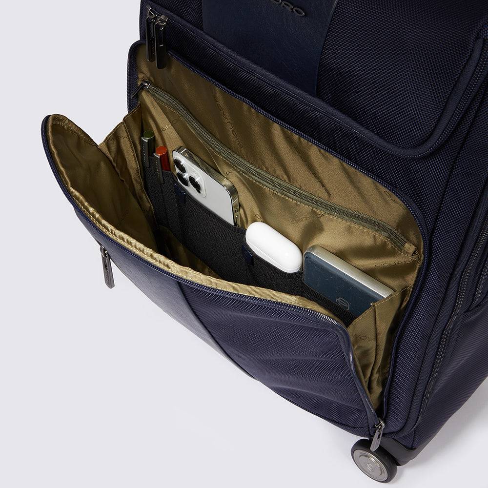 Piquadro Cabin size, computer spinner 15,6" Vendita Calda