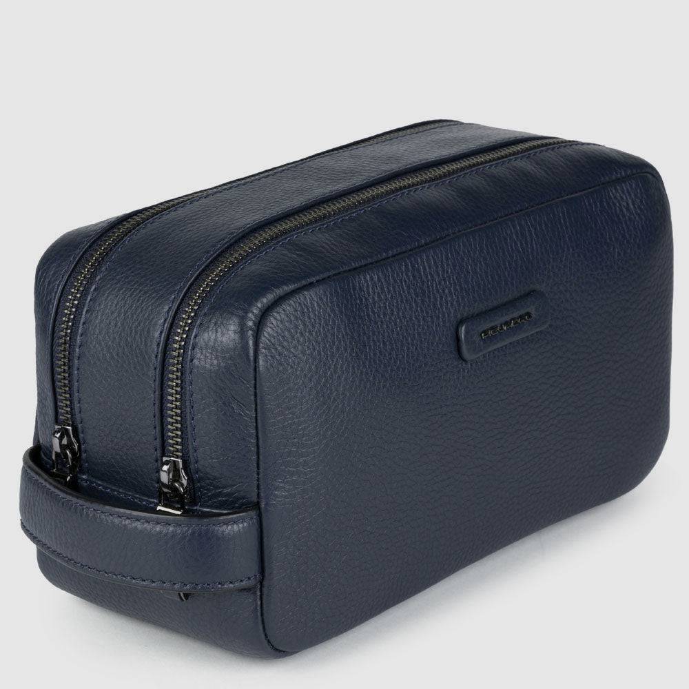 Piquadro Toiletry bag with two dividers Vendita Economica