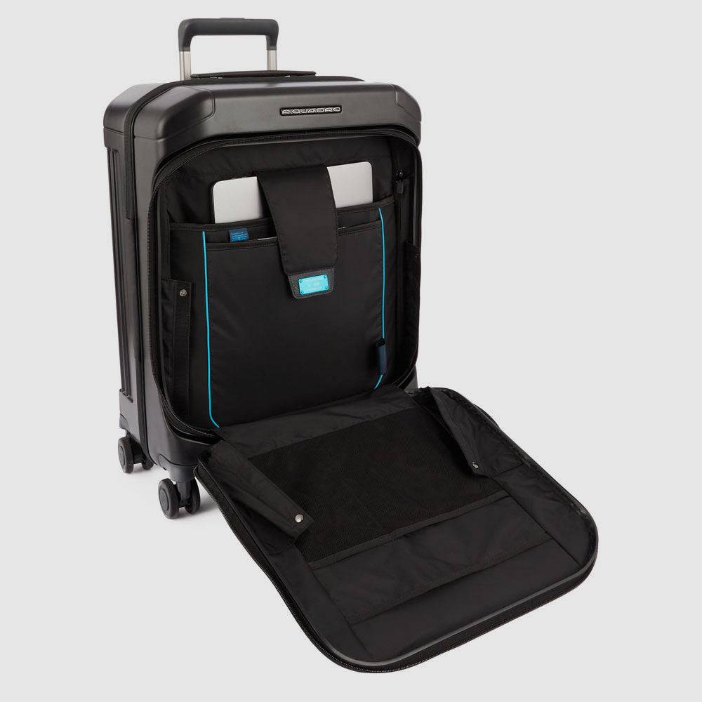 Piquadro Cabin size, hardside computer spinner 15,6" Italia