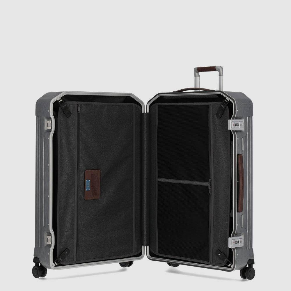 Piquadro Medium size, hardside spinner with TSA lock Spedizione Gratuita