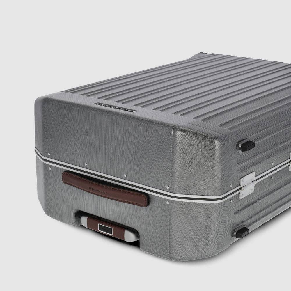 Piquadro Medium size, hardside spinner with TSA lock Spedizione Gratuita