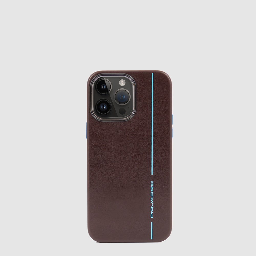 Piquadro Leather case for iPhone® 14 Pro Max 6,7” display Presa