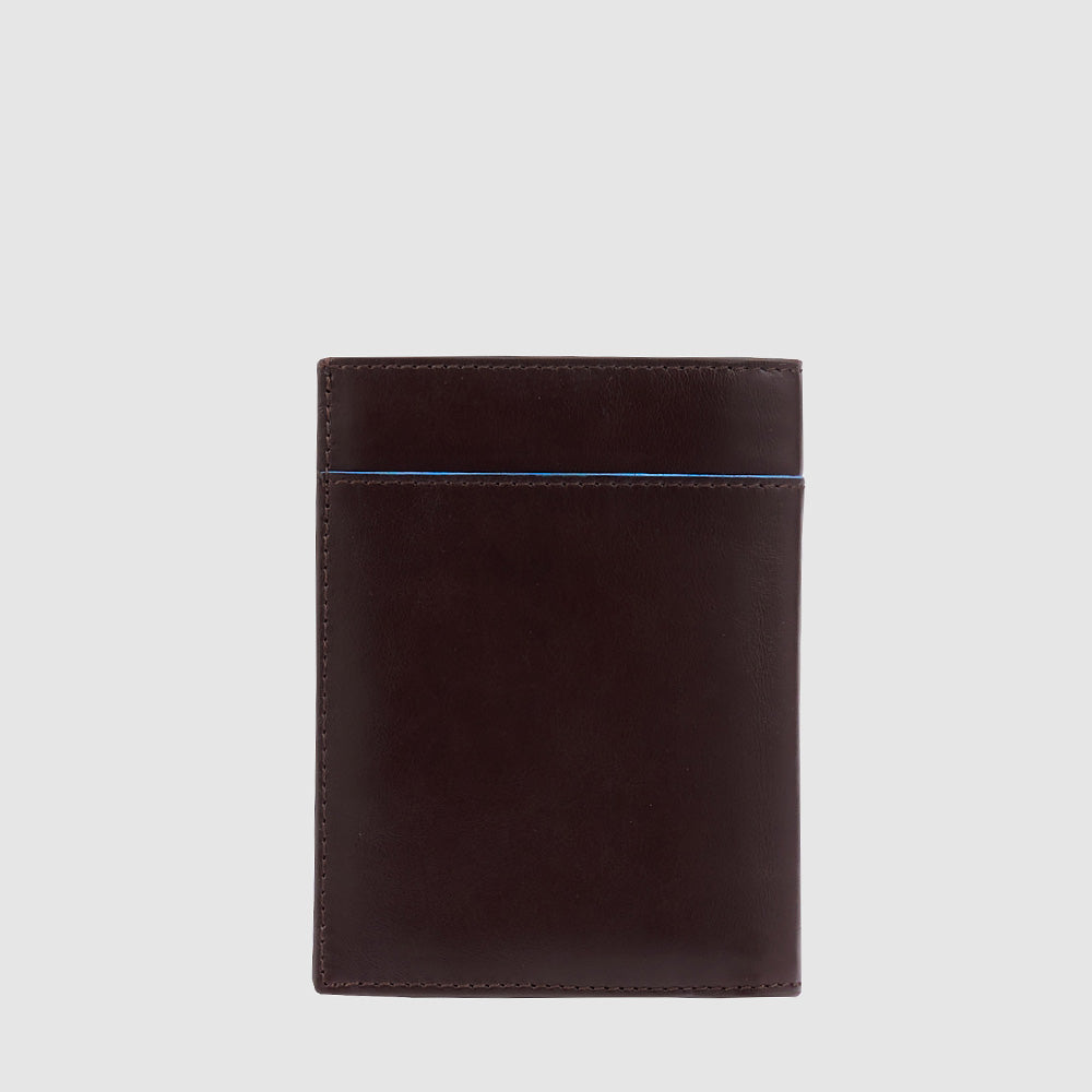 Piquadro Vertical men’s wallet with banknote, credit card a Economico