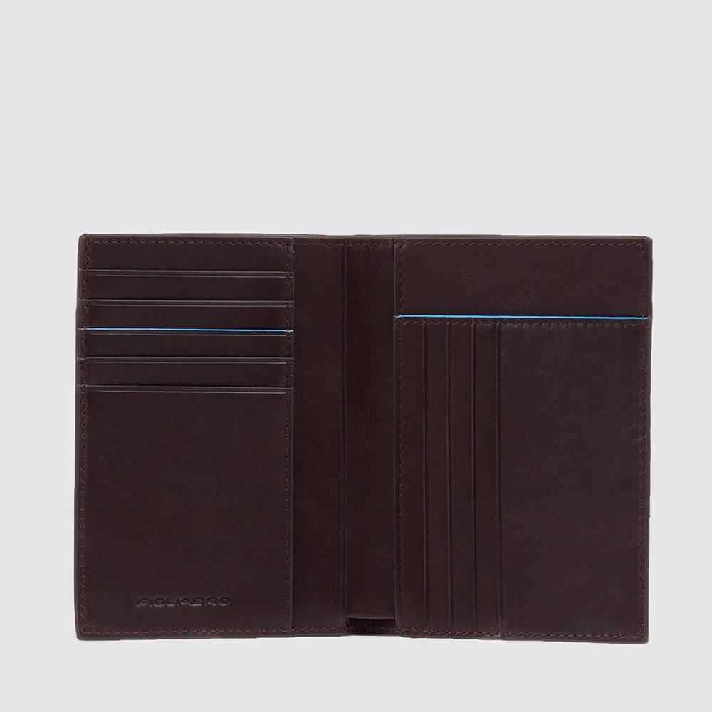 Piquadro Vertical men’s wallet with banknote, credit card a Economico