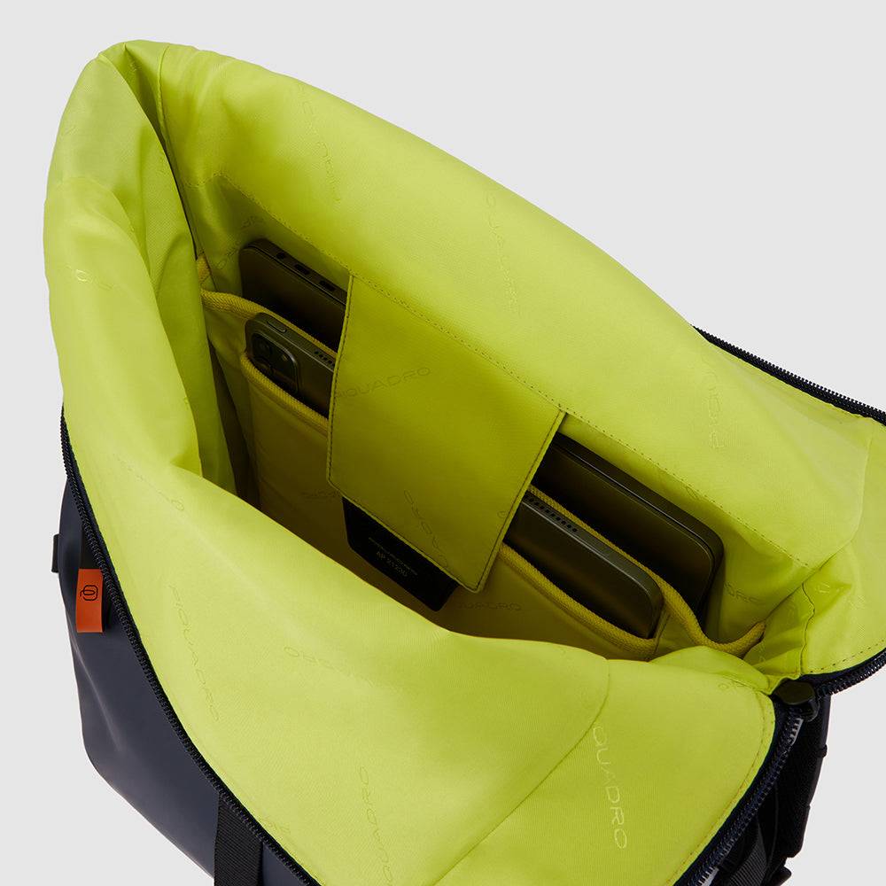Piquadro Water resistant roll-top backpack for laptop 15,6" Negozi Online