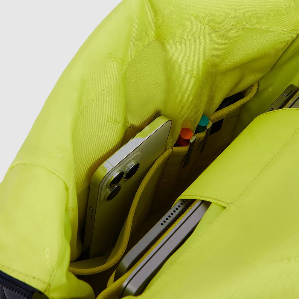 Piquadro Water resistant roll-top backpack for laptop 15,6" Negozi Online