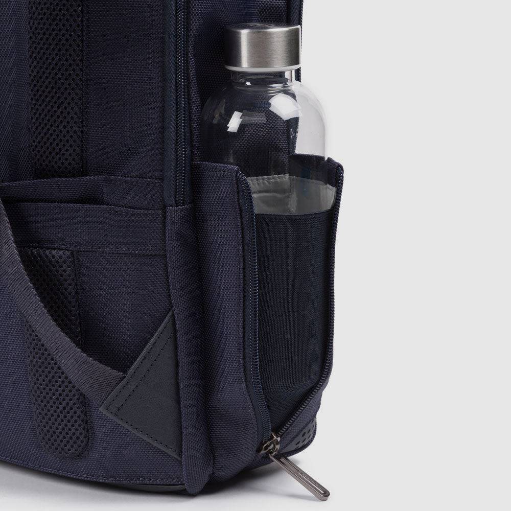 Piquadro Computer backpack 15,6" in recycled fabric Promozione Limitata
