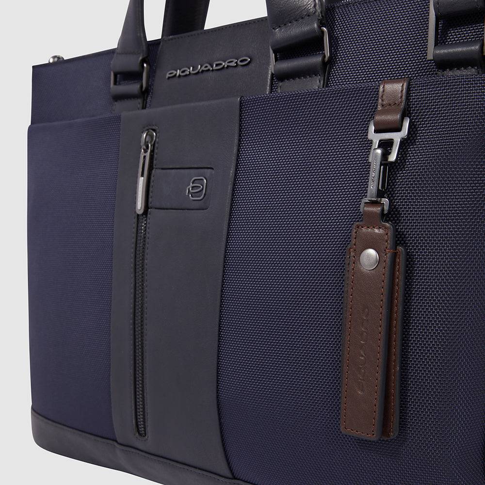 Piquadro Expandable, slim laptop bag 15,6" Fino Al -60%