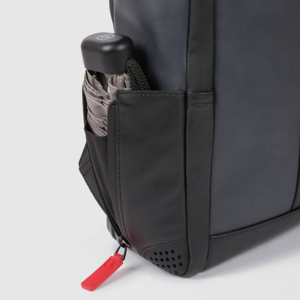 Piquadro PC and iPad® backpack with anti-theft cable Sottocosto