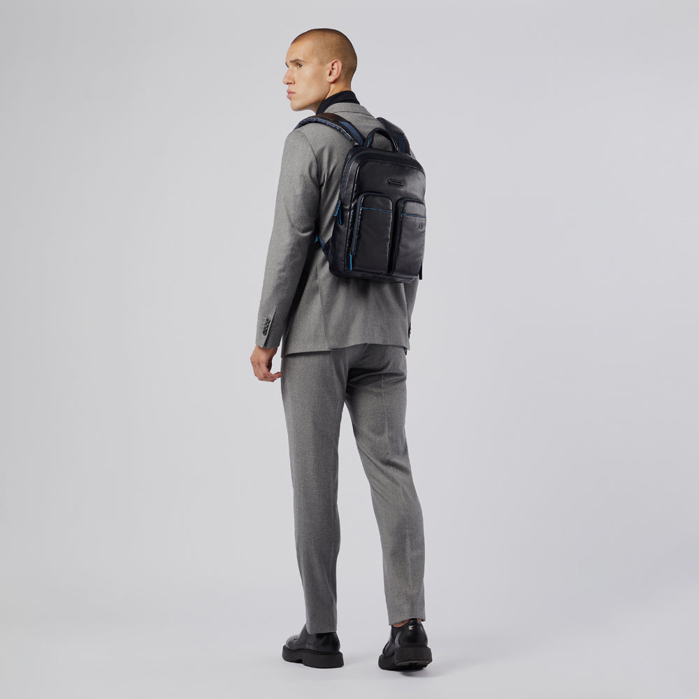 Piquadro Computer backpack with pocket for AirPods® In Vendita