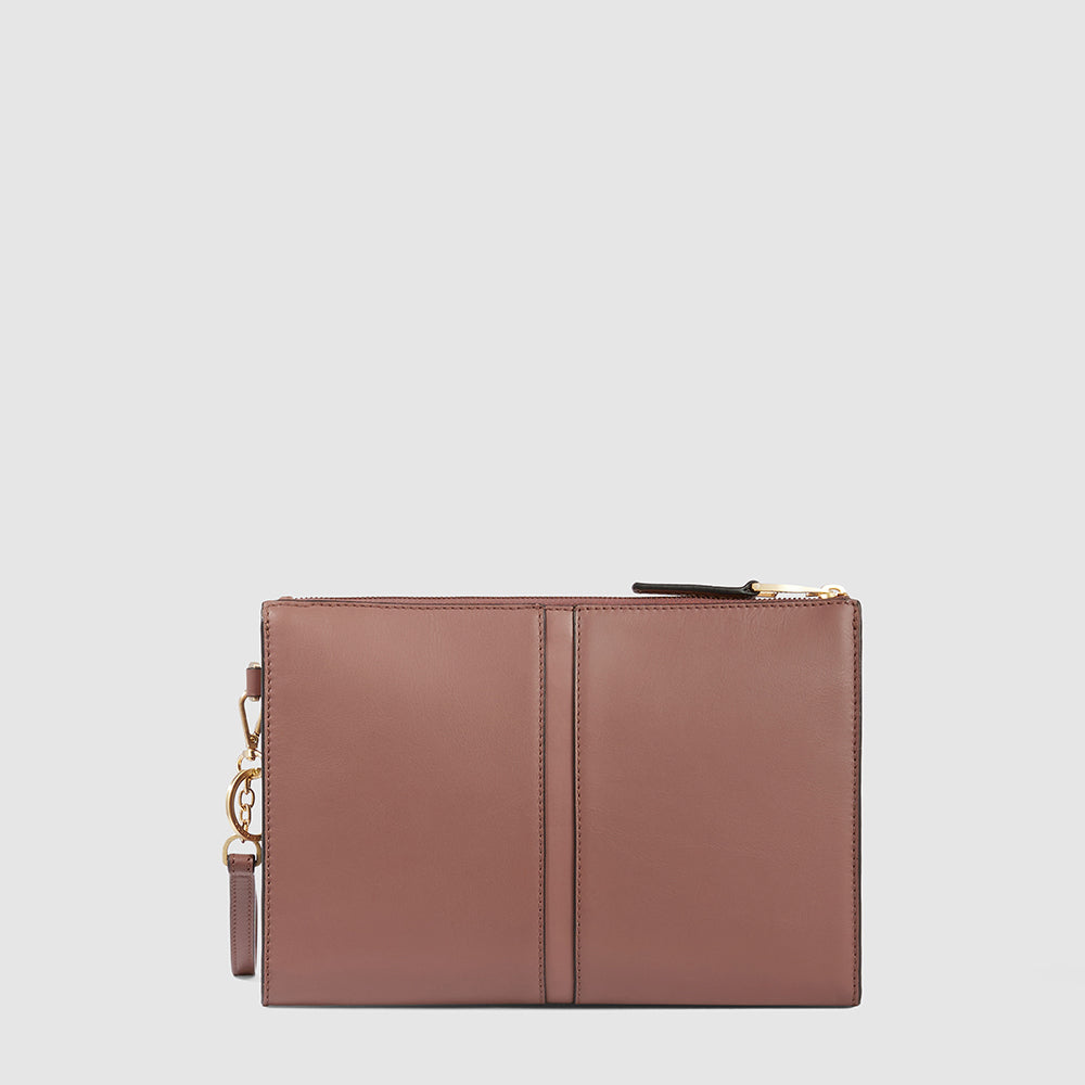 Piquadro Zip-around clutch with iPad®mini compartment Saldi Di Fabbrica