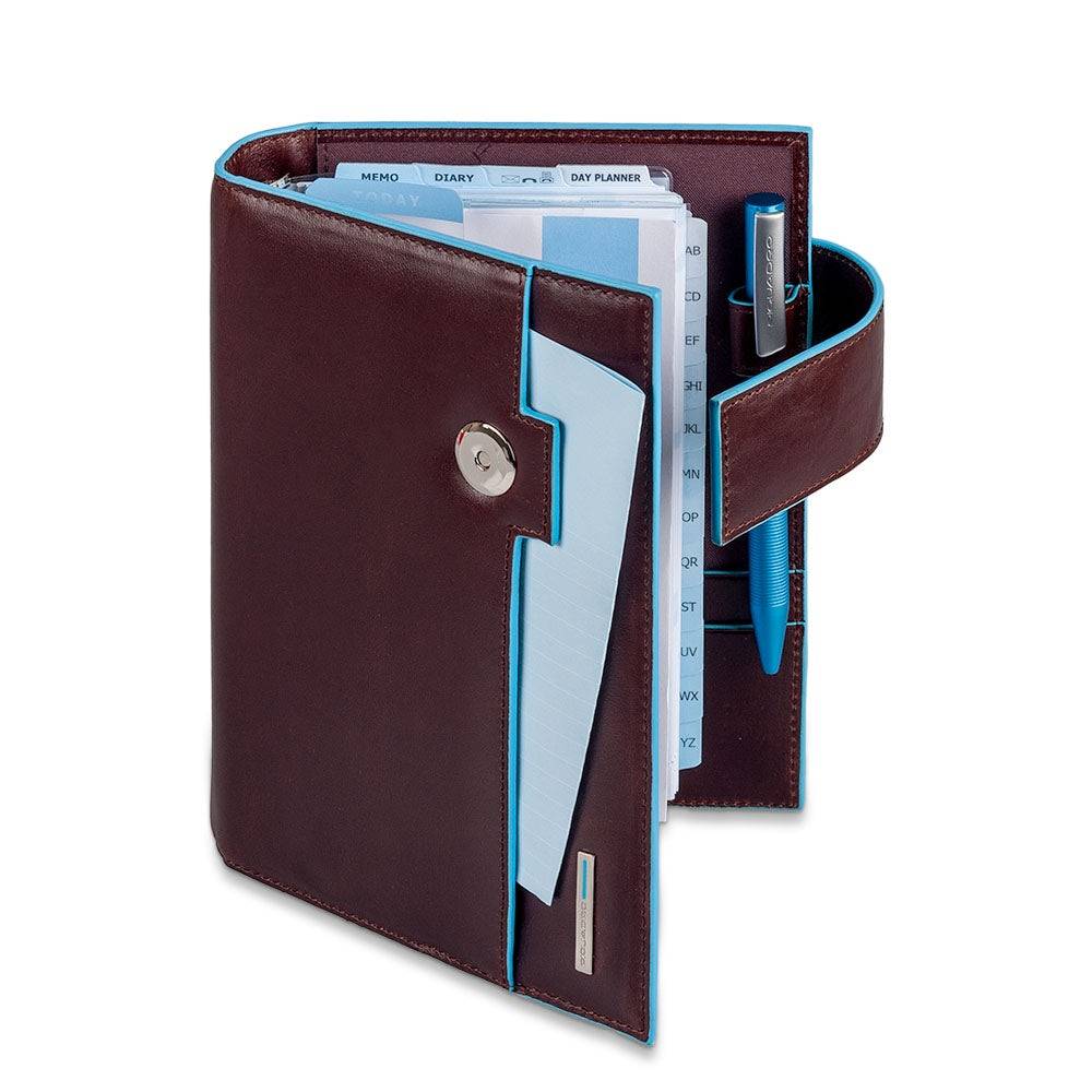Piquadro Medium leather organiser with In Saldo