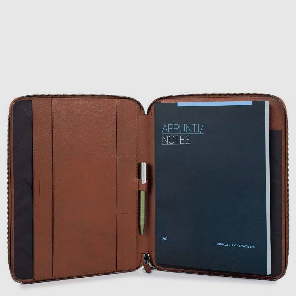 Piquadro Slim A4 notepad holder Nuovo