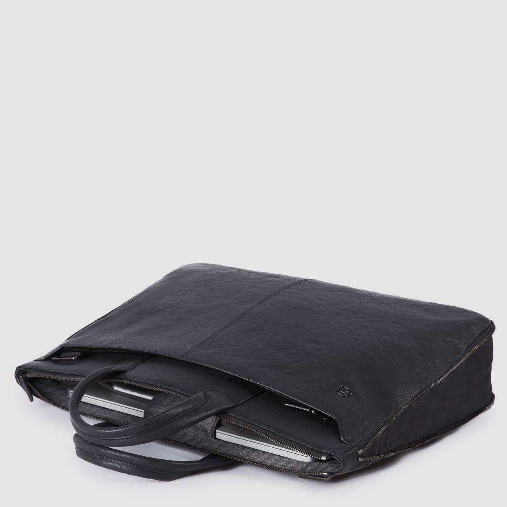Piquadro Slim expandable laptop briefcase with 10.5 - 9.7 Vendita