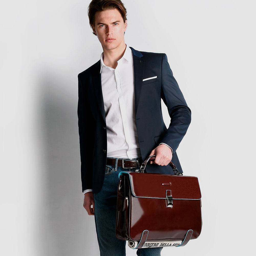 Piquadro Computer 15,6" and iPad®Pro 12,9” and briefcase Pezzi Unici