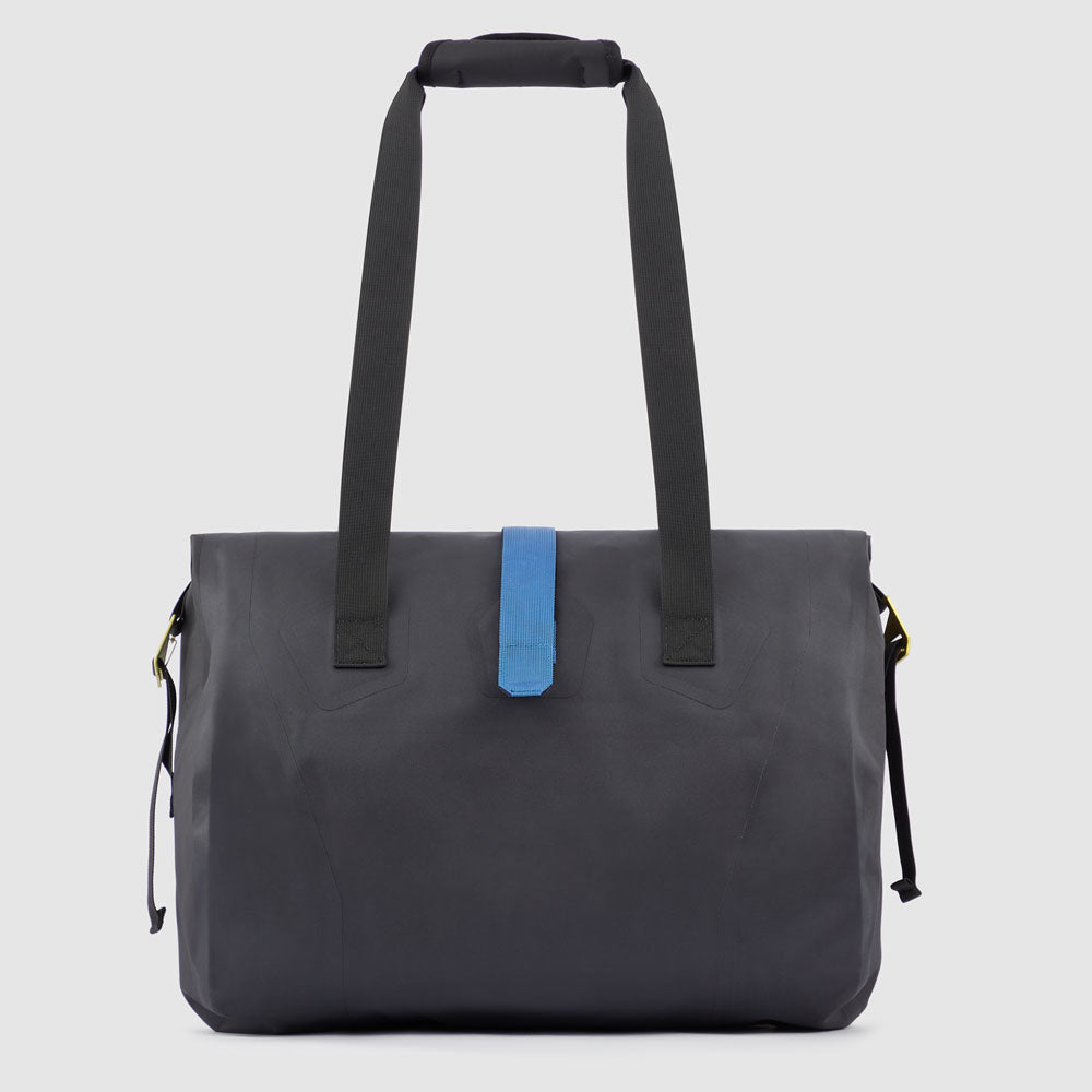 Piquadro waterproof duffel bag with latch roll top, Fino Al -60%
