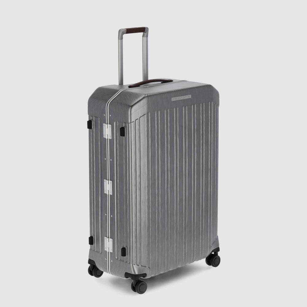 Piquadro Big size, hardside spinner with TSA lock Prezzo Ridotto