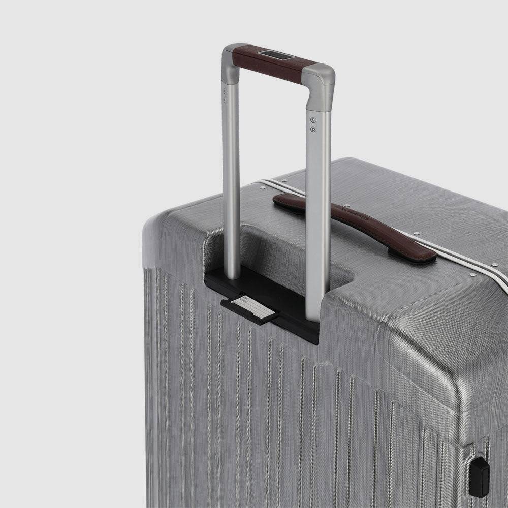 Piquadro Big size, hardside spinner with TSA lock Prezzo Ridotto