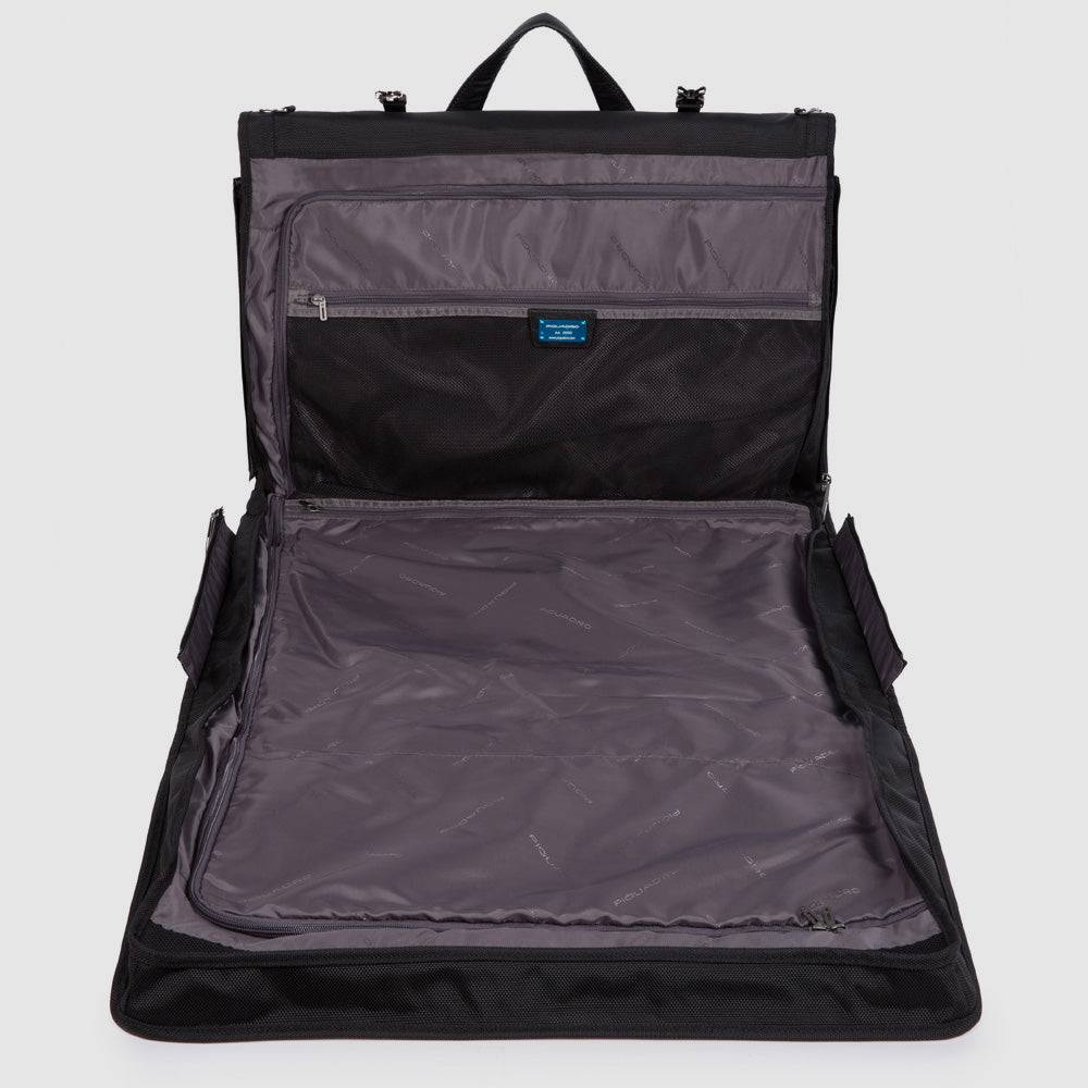 Piquadro Folding garment bag with shirt sleeve, hanging hoo Negozio