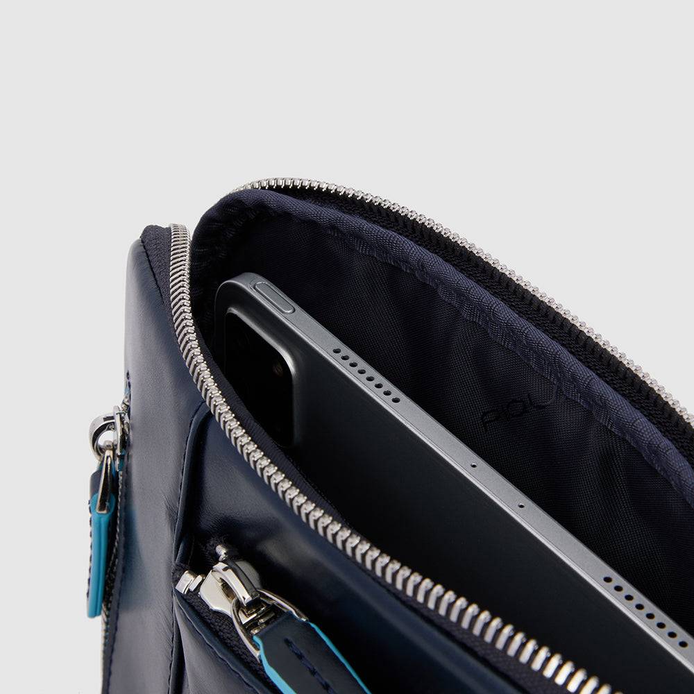 Piquadro iPad/iPad®Air shoulder pocket bag with Italy