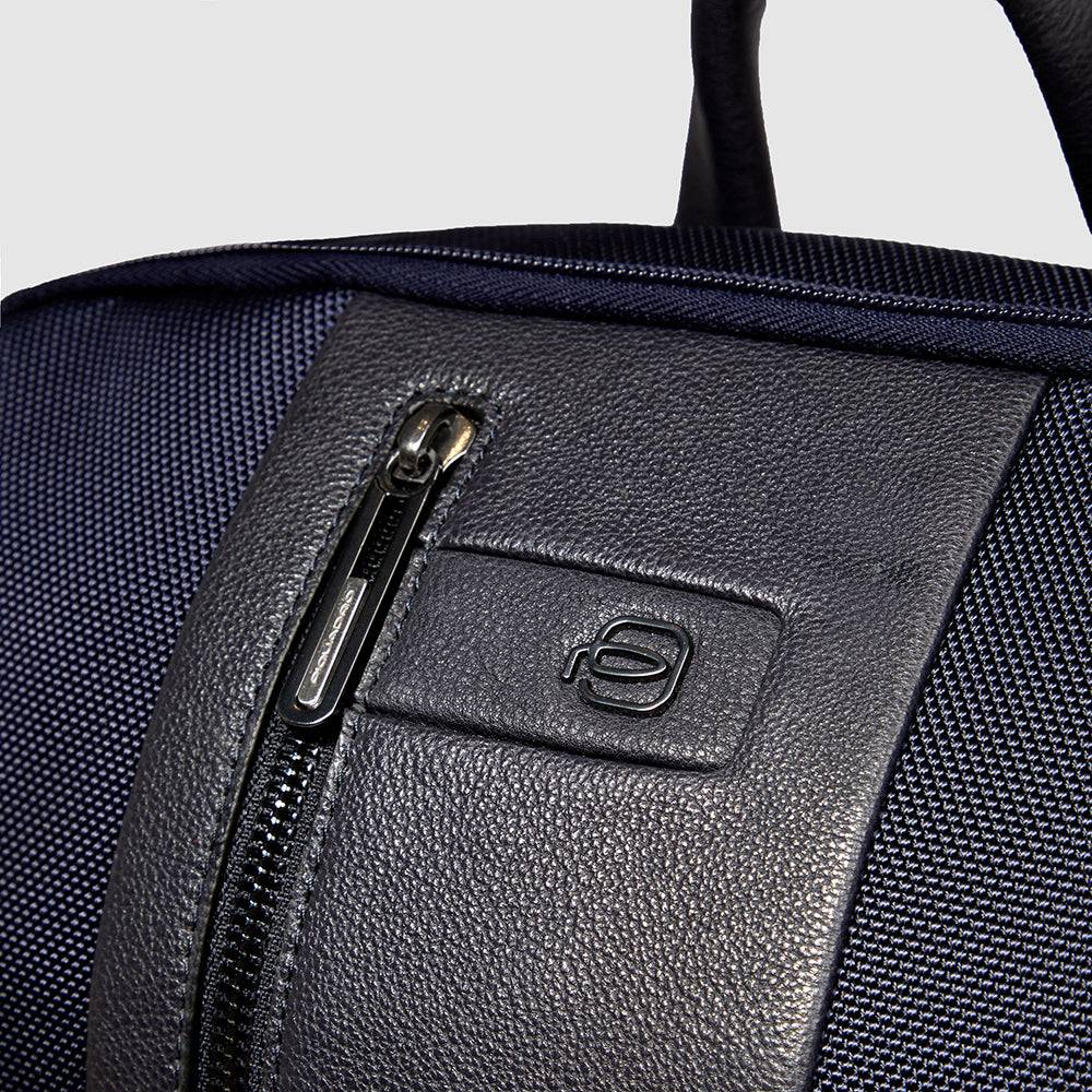 Piquadro Travel computer backpack 15,6" in recycled fabric Italia