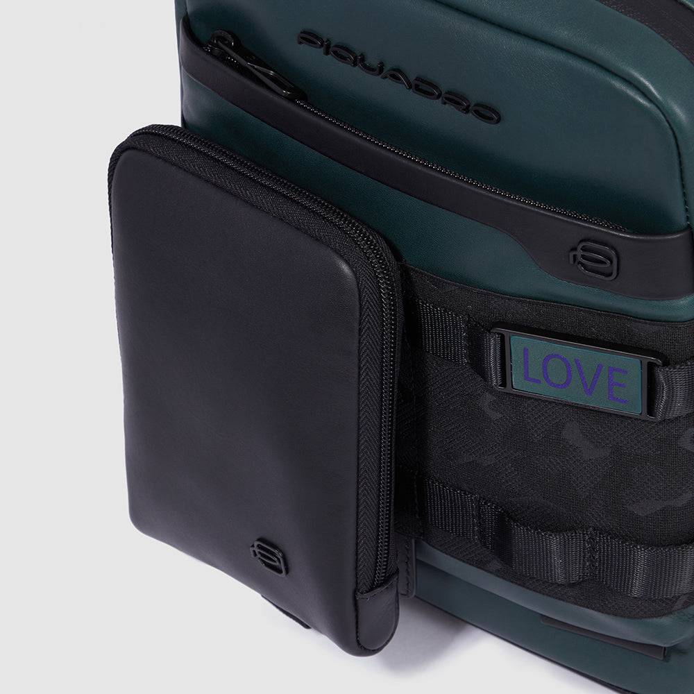 Piquadro Personalizable, modular iPad® crossbody bag Promozione